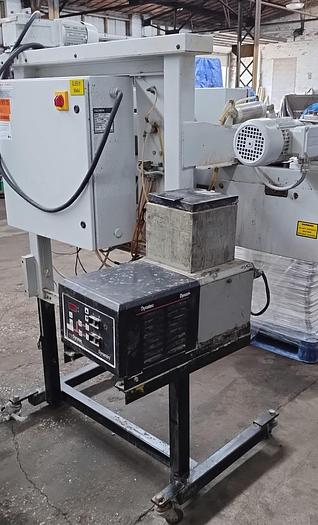 Used 2015 Fischbein DRC-300 dual roll close with hot melt