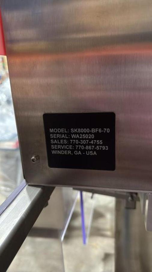 Used SureKap Model SK8000-BF6-70 Automatic Spindle Capper