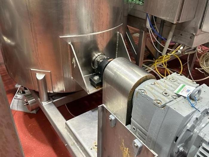 Used 350 Gallon "Dixie" Style Stainless Mayonaisse mixing system