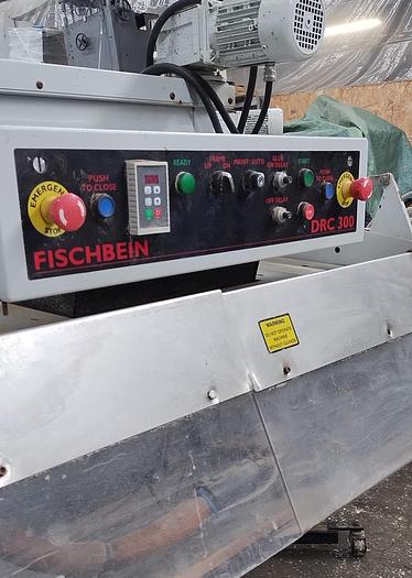 Used 2015 Fischbein DRC-300 dual roll close with hot melt