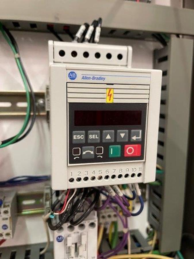 Used ADCO 15D-105 Stainless Hand Load cartoner , 12" centers