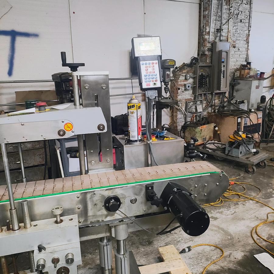 Used CVC 430 Labeler  front, back and wrap