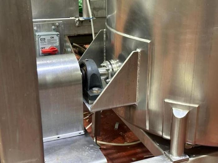 Used 350 Gallon "Dixie" Style Stainless Mayonaisse mixing system