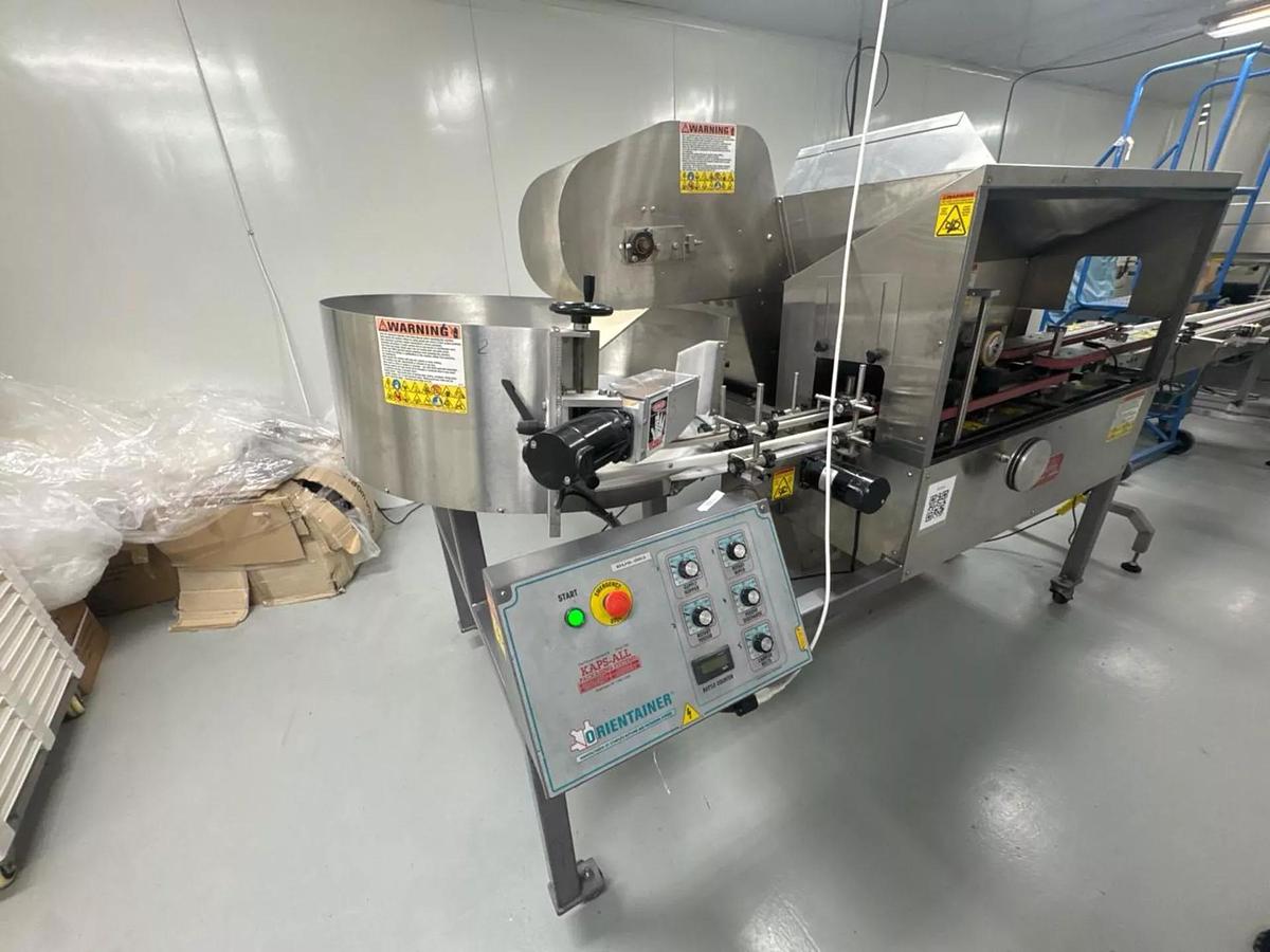 Used Kaps All AU-6 Bottle Unscrambler