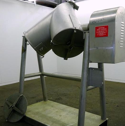 Used 5 cuft Patterson Kelley Twin Shell mixer SS