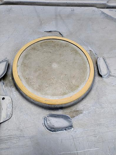 Used Tote Mixer with Aluminum totes