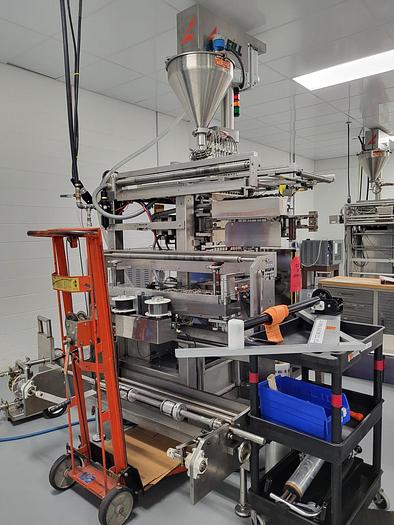 Used Prodopak PVM215 CSW 10 - 10 lane Prodopak with All Fill Moyno filler