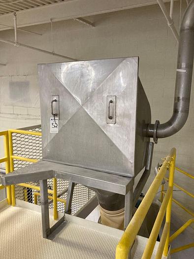 Used 20 cuft Patterson Kelley Twin Shell Blender SS