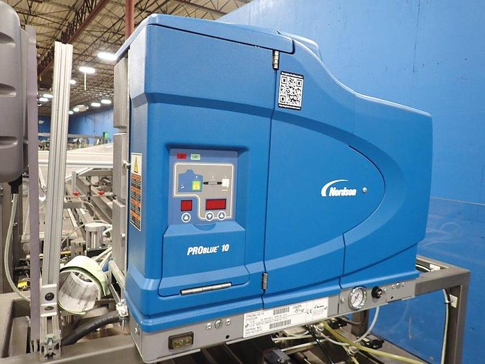 Used Skandia HLG Semi auto cartoner - hot melt