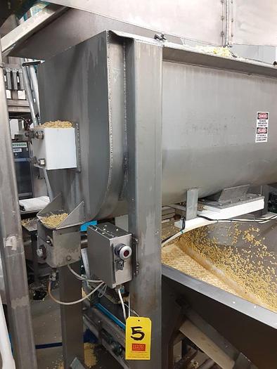 Used 30 Cuft GEM Ribbon Blender stainless steel USDA