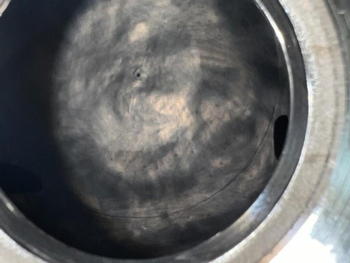 Used 42 inch diameter coating pan stainless wuth baffles