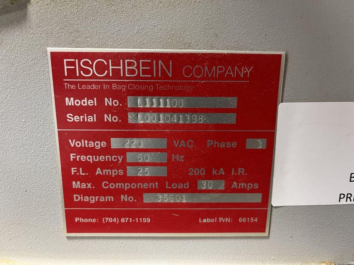 Used FISCHBEIN MODEL PILS 200 PINCH INNER LINER SEALER