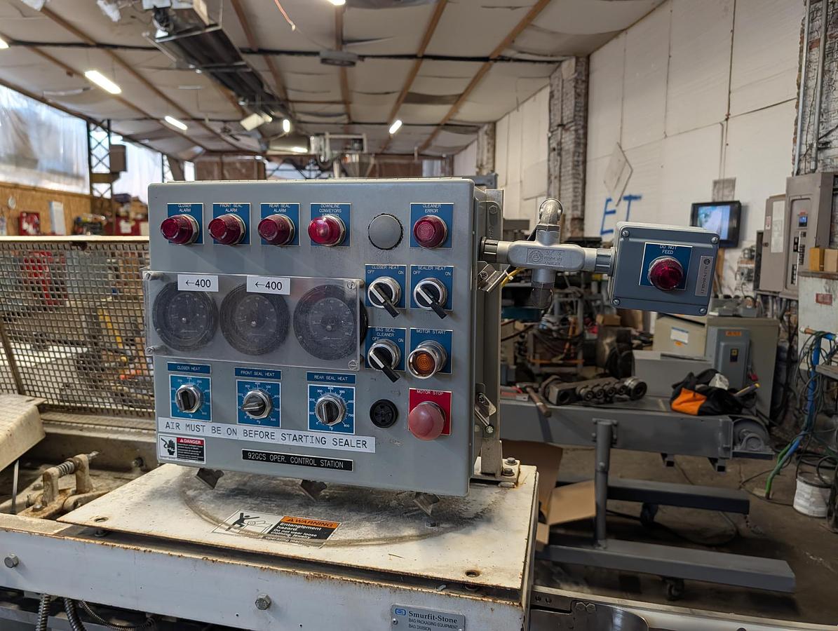 Used PREMIER TECH/STONE 92GCS PINCH INNER LINER SEALER