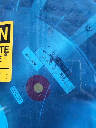 Used McBrady Orbit  mdl200 air cleaner - 48in diameter