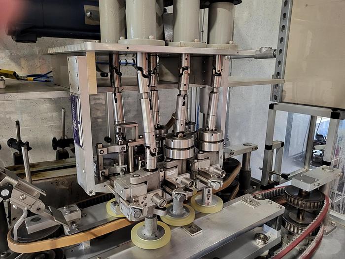 Used Resin NRU-30 6 quill capper SS