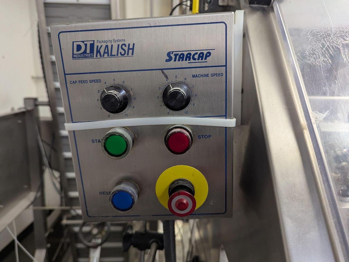 Used Kalish StarCap Automatic Chuck Capper.