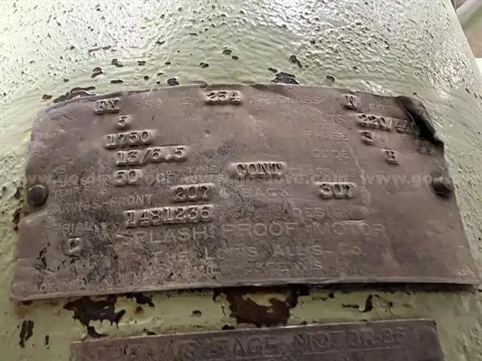 Used Fitzmill D-6 Hammermill Stainless- pan fed