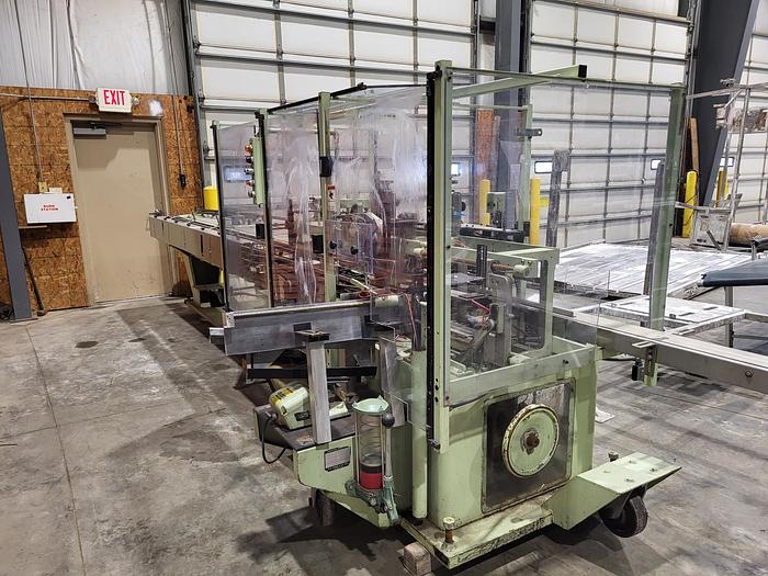 Used Jones CMV-6 vertical cartoner - tuck closure