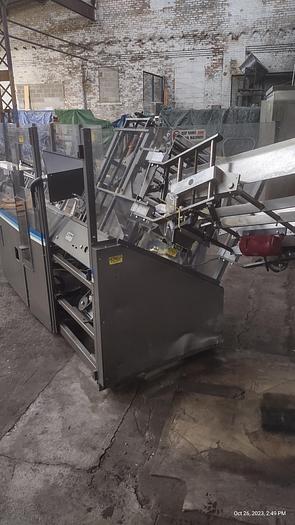 Used Scandia HLG Semi auto cartoner - hot melt