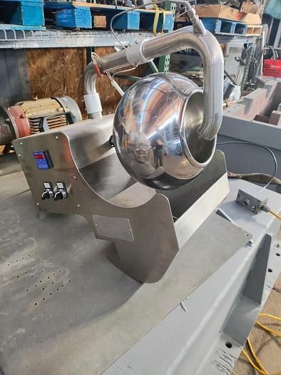 Used Lab sized coating pan