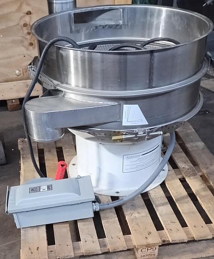 Used 30" Dia Screener King Stainless 2 deck sifter