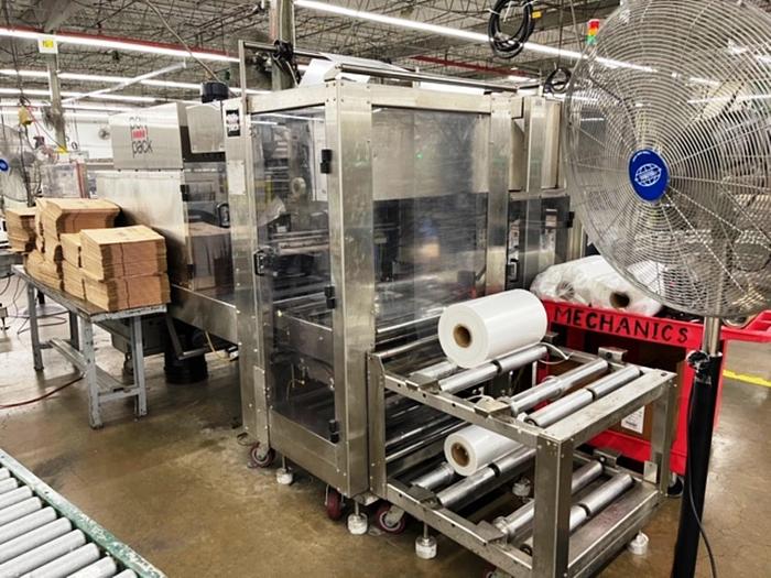Used PolyPak CMB 24DLP automatic shrink bundler