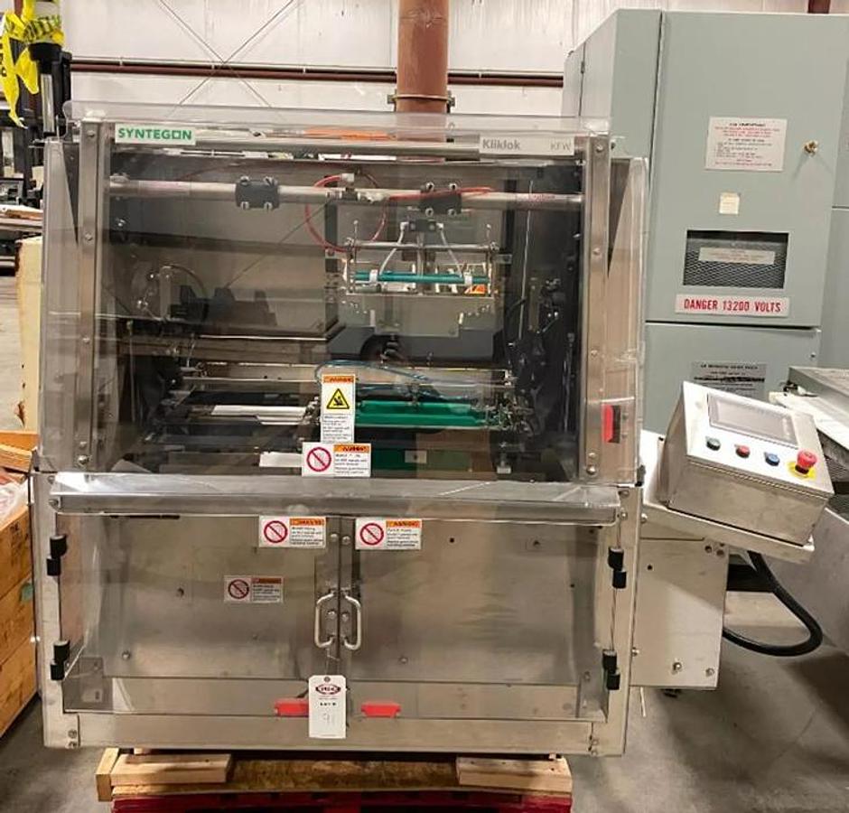 Used Syntegon Kliklok KFW KF Topload  Carton Former