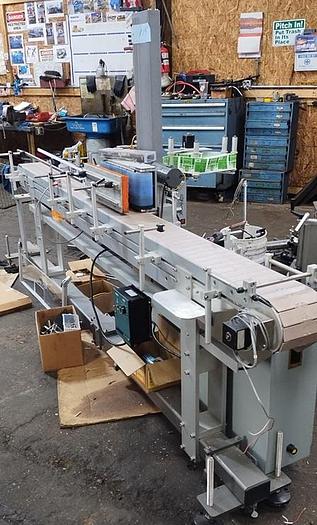 Used Wrap Labeler with Universal Labeling head and wrap station