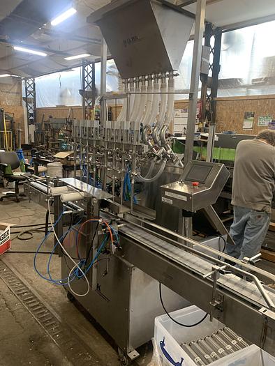 Used Accutek AVF-8 Piston filler SS