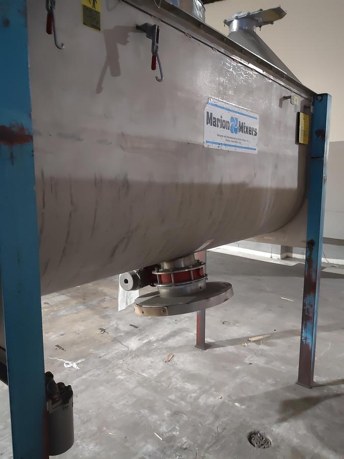 Used Marion 70 cuft paddle blender Stainless BPS 3696