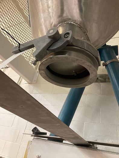 Used 20 cuft Patterson Kelley Twin Shell Blender SS