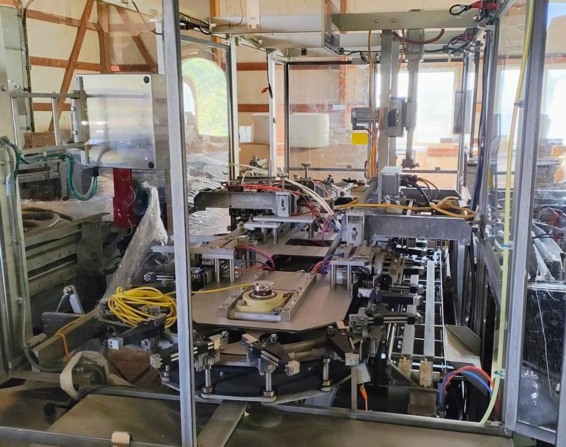 Used Massman Sanitary Pre-Made (premade) pouch packaging machine.