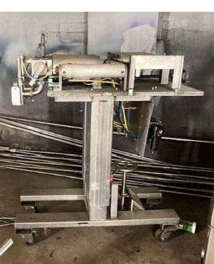 Used Twin Piston Gallon Filler with hopper