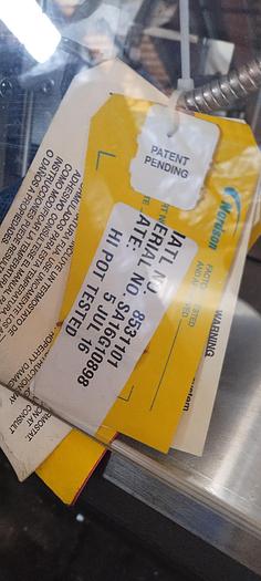 Used Scandia HLG Semi auto cartoner - hot melt