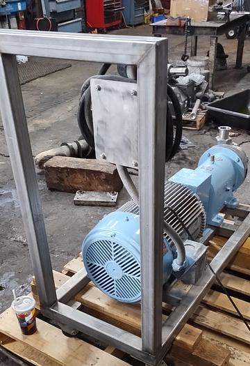 Used Waukesha SP4 shear mill S/S