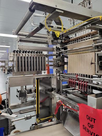 Used Prodopak PVM215 CSW 10 - 10 lane Prodopak with All Fill Moyno filler