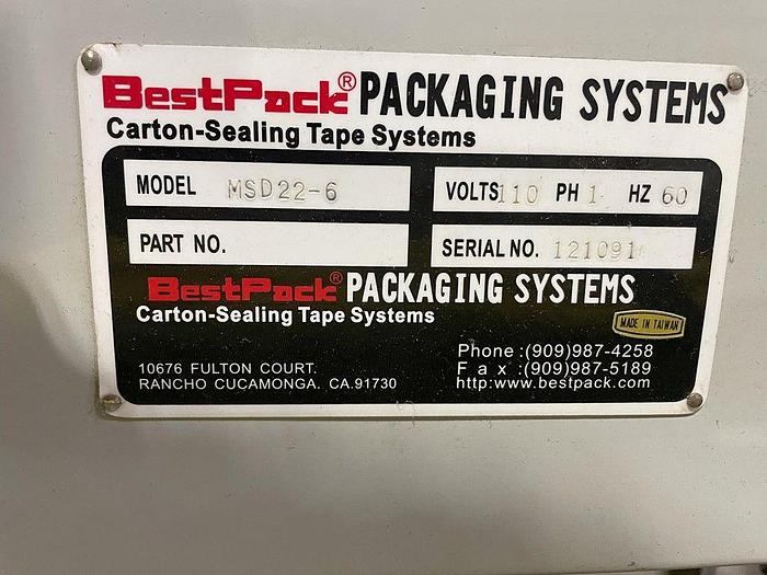 Used Bosch  7510 Trayformer with  TFC 30 Tri-Seal Closer line