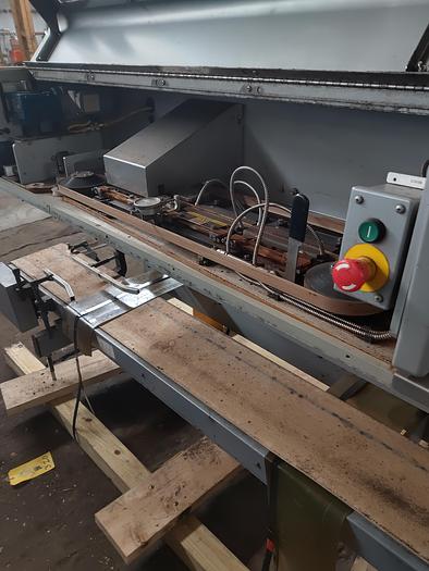 Used Bosch CBS-D Continous band sealer with carrier conveyor