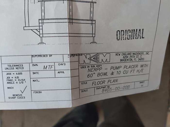 Used NEM New England Machinery  Pump sorter and inserter