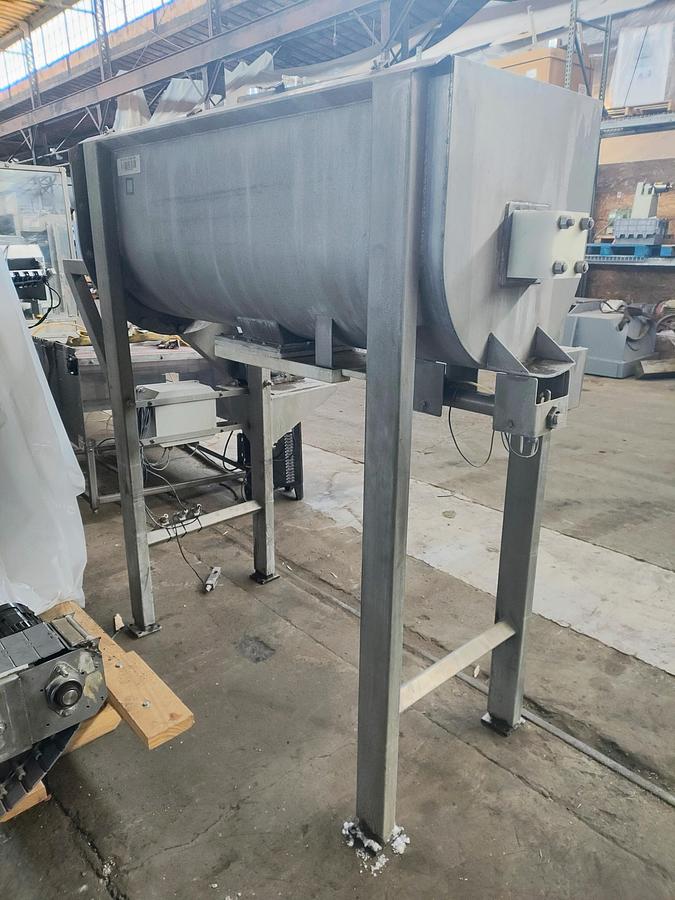 Used 18cuft GEM Ribbon Blender stainless steel USDA
