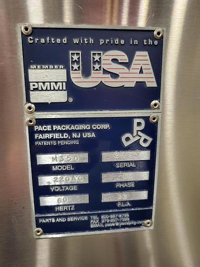 Used Pace M350 Automatic Bottle Unscrambler