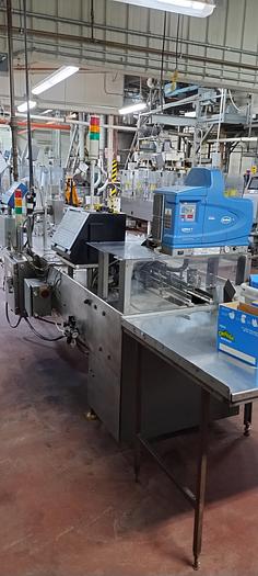 Used Adco 15D Cartoner with Nordsen Problue Hot Melt