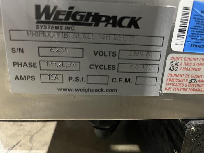 Used Weighpak Primo Scale System