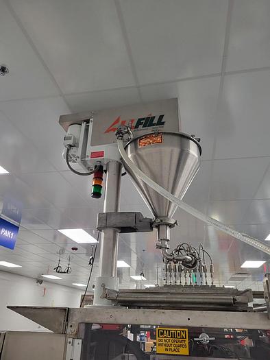 Used Prodopak PVM215 CSW 10 - 10 lane Prodopak with All Fill Moyno filler