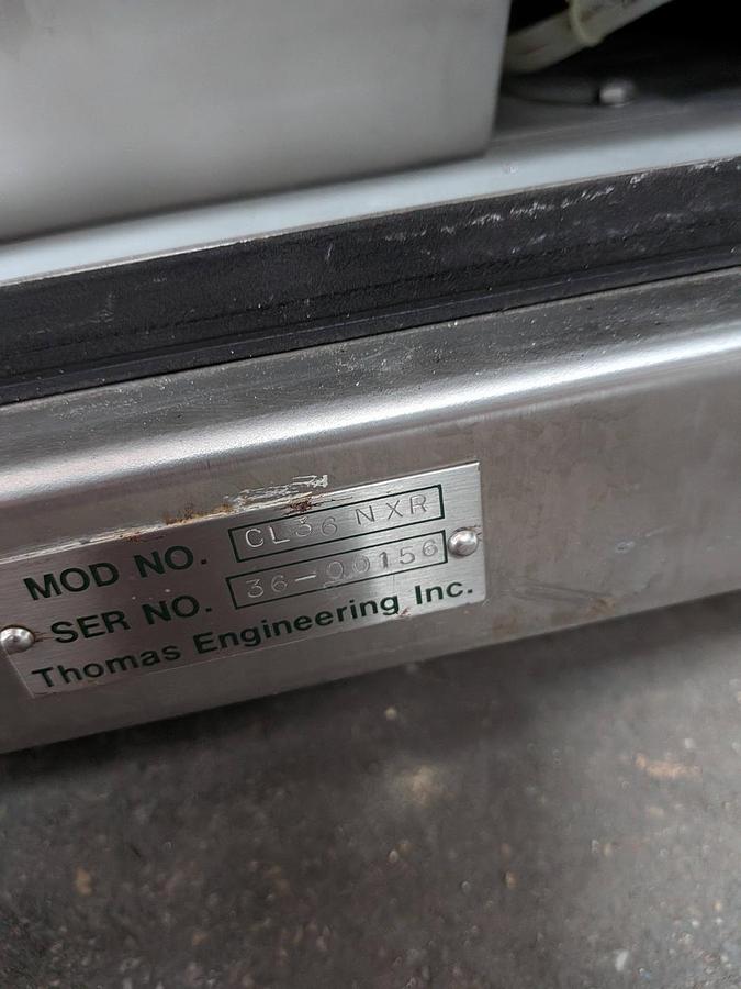 Used Thomas Compulab Accelacota system with 24" pan
