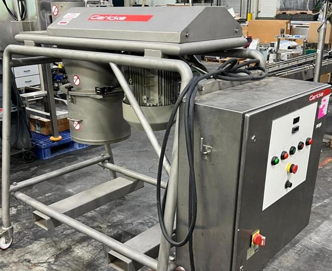 Used 2009 Gericke GCN 300 Comil size reduction mill