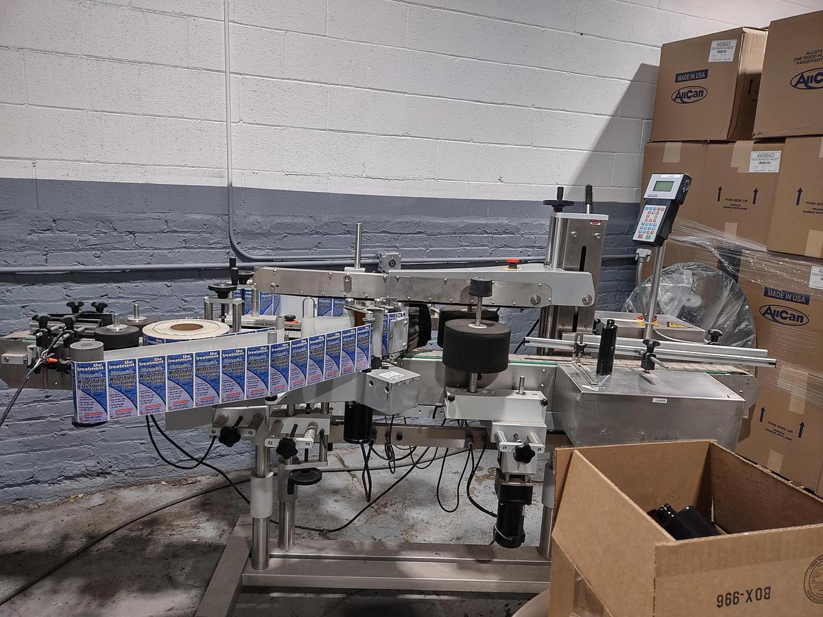 Used CVC 430 Labeler  Front and Bac