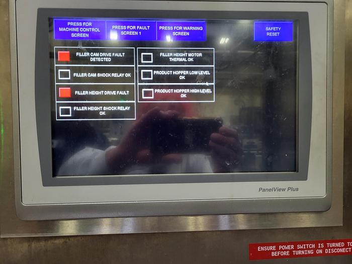 Used MRM RP8 - Gallon  piston filler with spare quart pistons