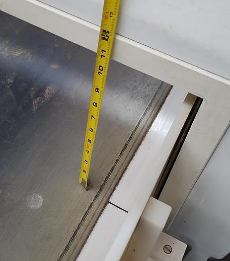 Used Safeline Metal Detector  11 x 26 " aperture