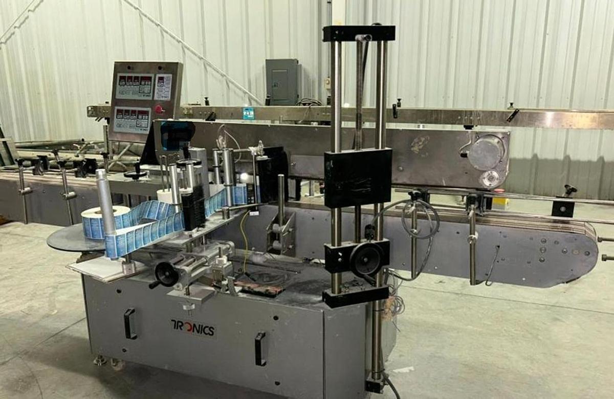 Used Tronics Front and Back Labeler